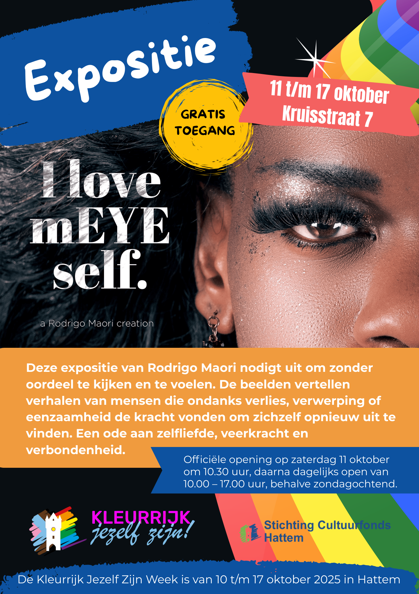Flyer EYE met opening