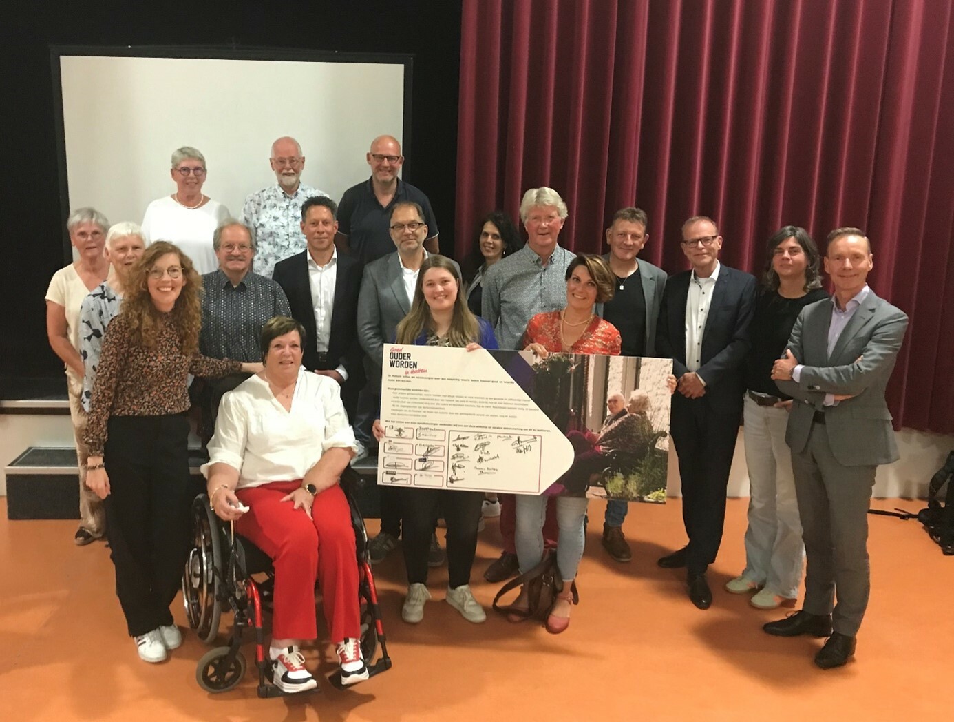 Ondertekening goed ouder worden