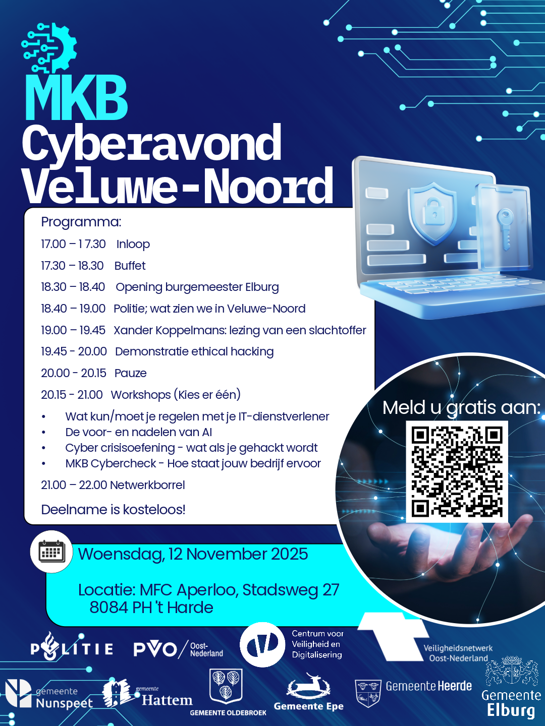 Flyer MKB avond cybercrime