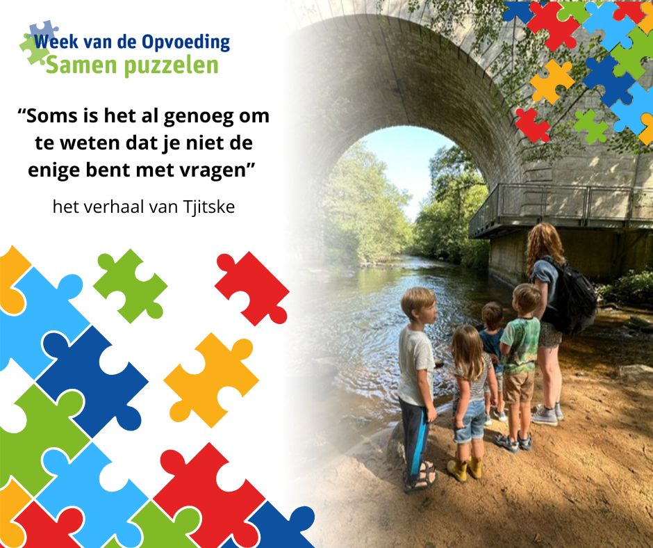 Foto Tjitske en de kinderen