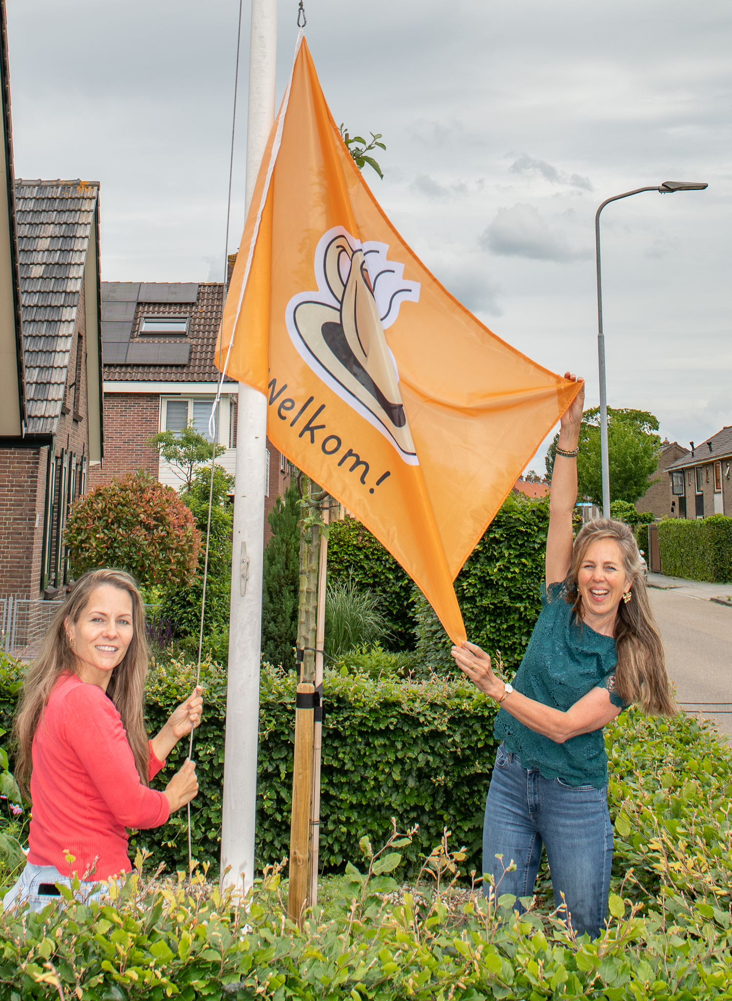 Koffievlag foto staand