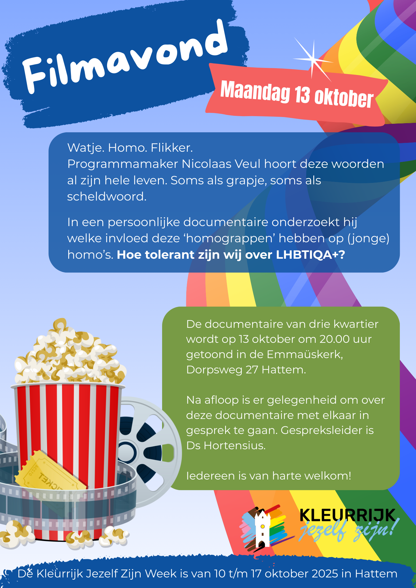 Flyer filmavond