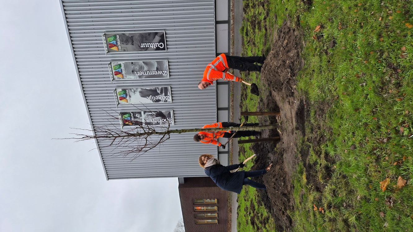 Duurzaam idee leidt tot nieuwe boom bij De Marke