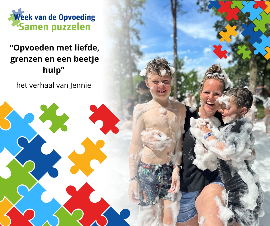 Foto Jennie en de kinderen