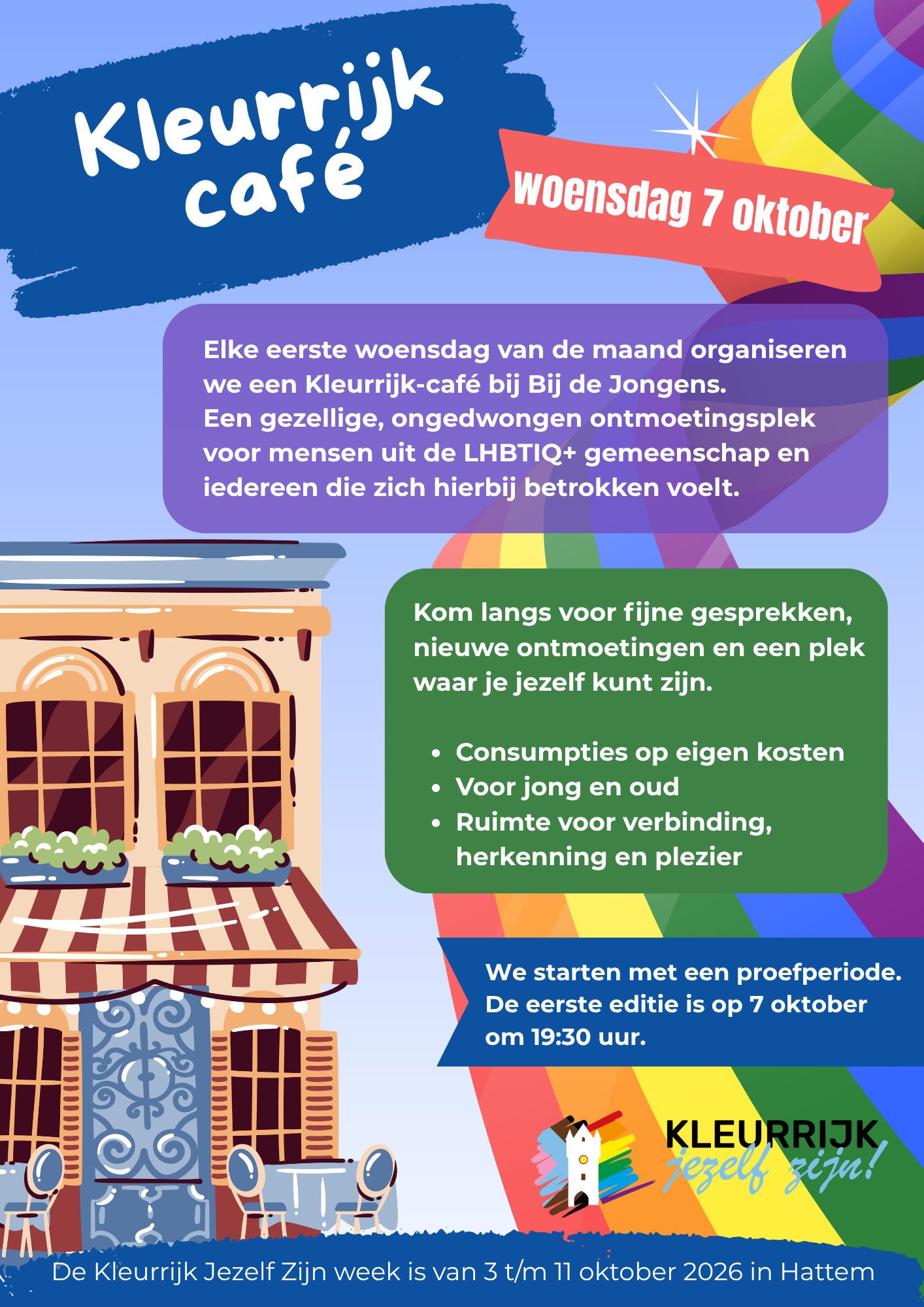 2026 Kleurrijk cafe